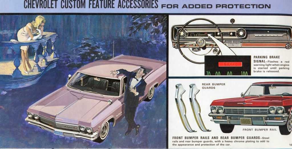 1965 Chevrolet Accessories Brochure Page 19